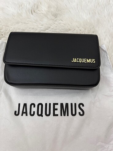 Jacquemus Orijinal deri jacquemus siyah