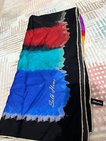 Silk & Cashmere Silk home ipek twil eşarp