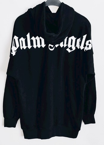 Palm Angels Siyah Kapüşonlu Erkek Sweatshirt - Görsel 4
