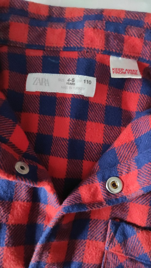 Renkli Kareli Erkek Çocuk Gömlek - Görsel 4