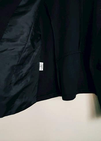 Dantel Detaylı Siyah Kısa Kollu Blazer - Görsel 10