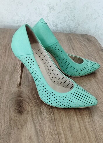 36 Beden Deri stiletto