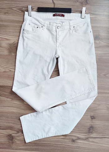 Levi's Beyaz Denim Pantolon