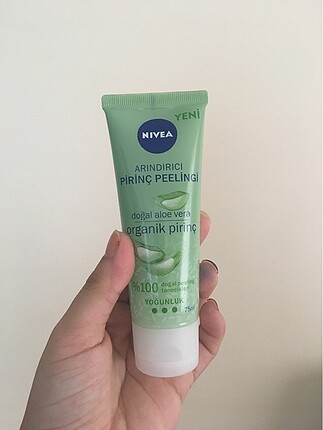 Nivea pirinç peelingi hiç kullanılmadı