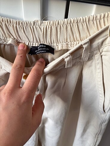 s Beden ten rengi Renk Bershka pantolon