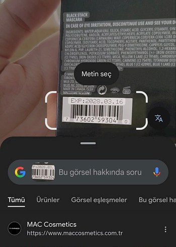 MAC Stack Siyah Maskara - Görsel 3