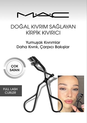 MAC Siyah Kirpik Kıvırıcı