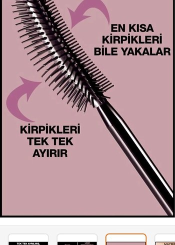 Beden Maybelline Lash Sensational Maskara