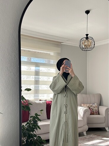 m Beden yeşil Renk Kimono/abaya