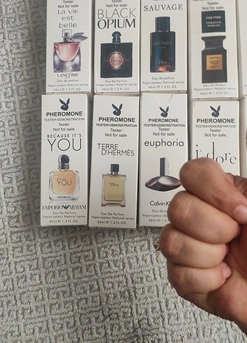 12 adet parfum 
