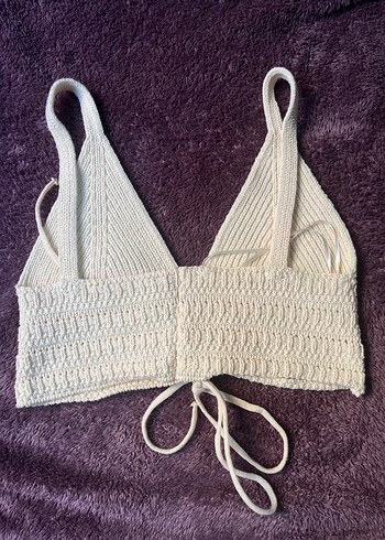 Diğer Ambar Beyaz Örgü Kadın Bralet