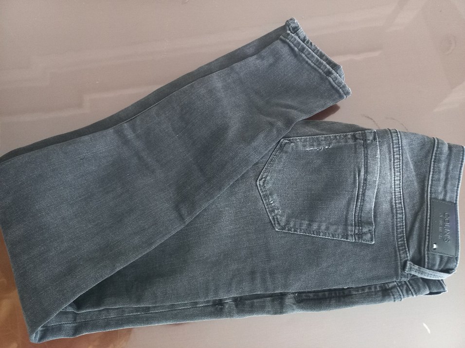 Colins Koyu Gri Slim Fit Jean — görsel 5/6