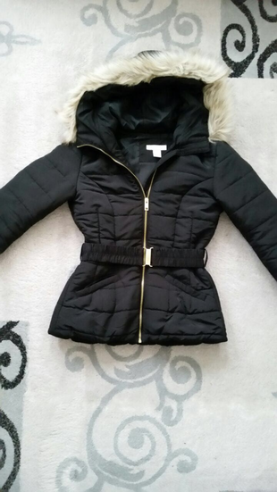 H&M siyah mont
