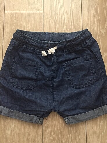 Jean görünümlü Short