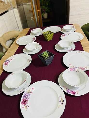 Kütahya porselen yemek takımı