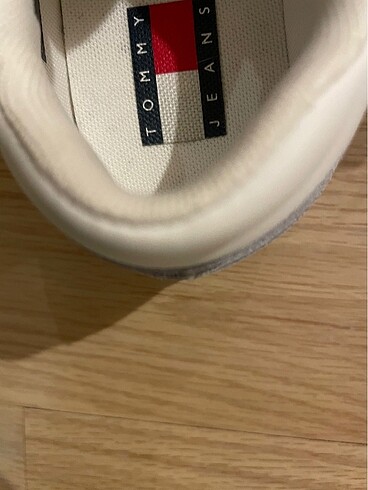 36 Beden beyaz Renk Tommy Hilfiger beyaz spor ayakkabı