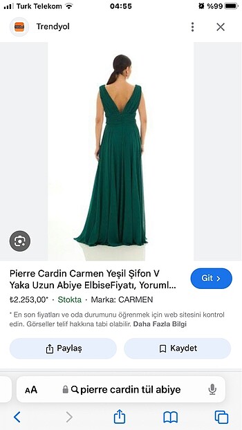 44 Beden mavi Renk Pierre cardin elbise