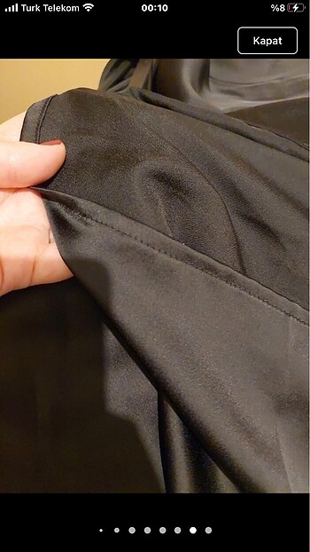 xl Beden Saten bluz