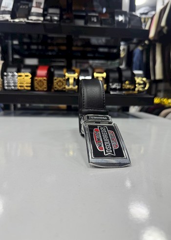 DSquared2 Harley Davidson Siyah Deri Kemer