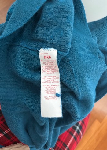 Kadın Turkuaz Balıkçı Yaka Triko Elbise - Görsel 6