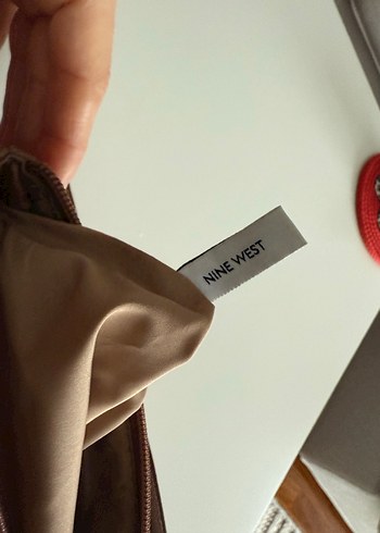 Kilitli Kahverengi Deri Kadın Çanta - Görsel 8