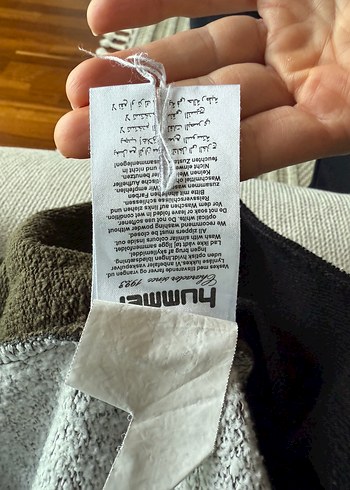 Hummel Kadın Gri Uzun Kollu yüksek yakalı Sweatshirt - Görsel 5