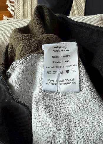 Hummel Kadın Gri Uzun Kollu yüksek yakalı Sweatshirt - Görsel 6