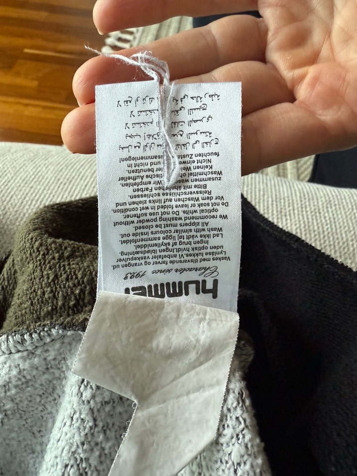 Hummel Kadın Gri Uzun Kollu yüksek yakalı Sweatshirt - Görsel 5