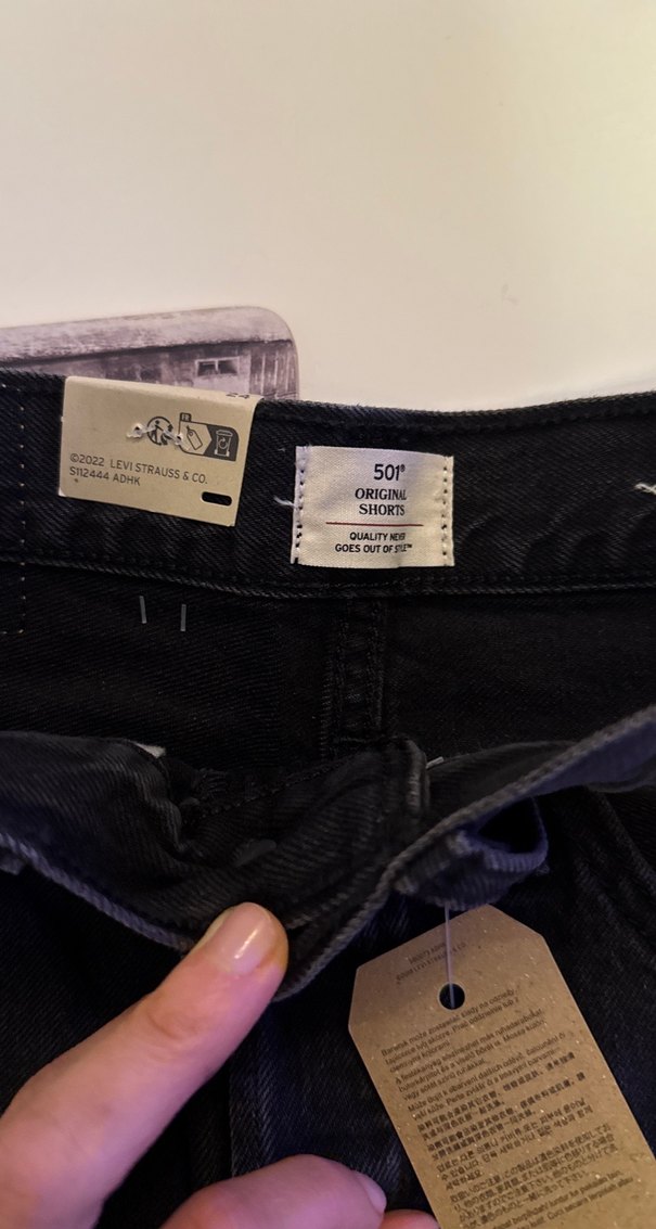 Levi's 501 Mini Denim Şort - Görsel 3