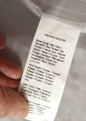 Gri Midi Kadın Yağmurluk Kapüşonlu - Görsel 6