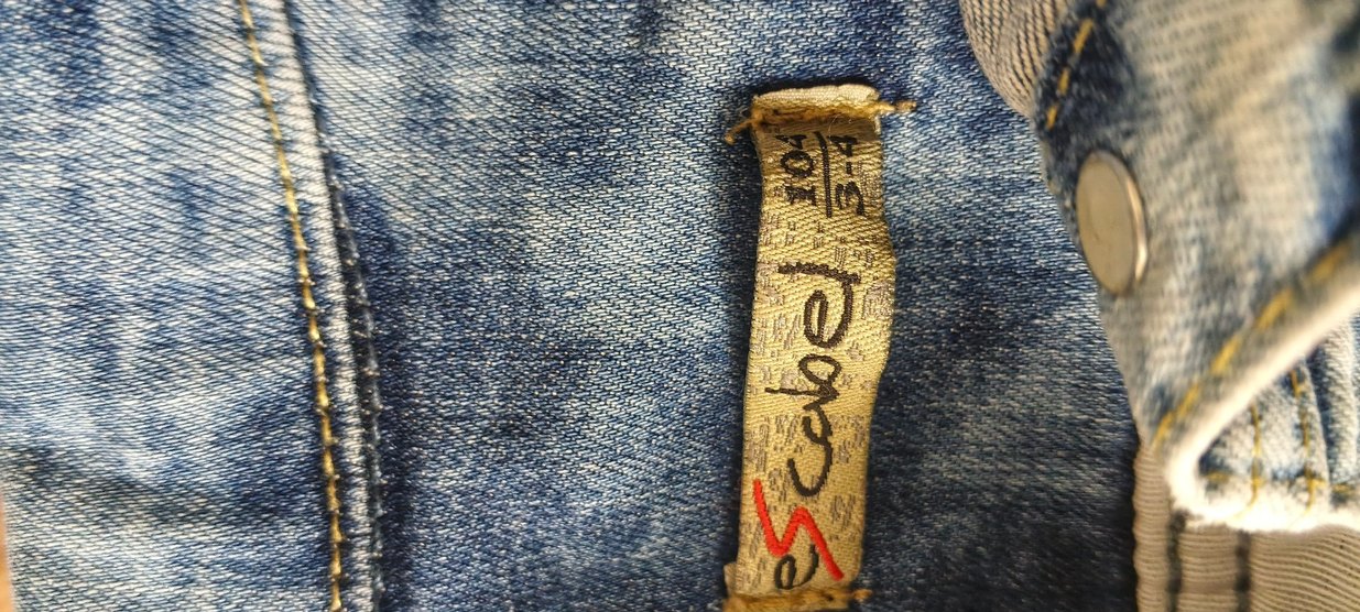 Düğmeli Kolsuz Mavi Mini Kot Ceket - Görsel 4