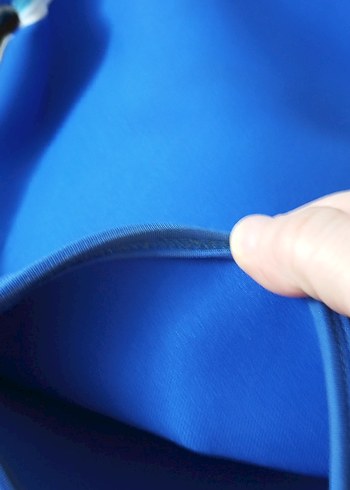 universal Beden Diger Kadın Mavi Yüksek Bel Mini Şort