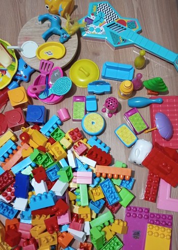 Beden Renk Renkli Lego Blokları ve Aksesuarlar