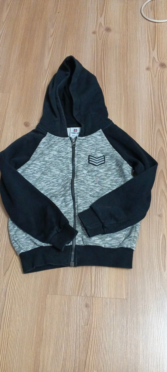 Erkek Çocuk Kapüşonlu Fermuarlı Sweatshirt - Görsel 2