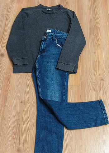 Jean Pantolon sweatshirt - Görsel 2