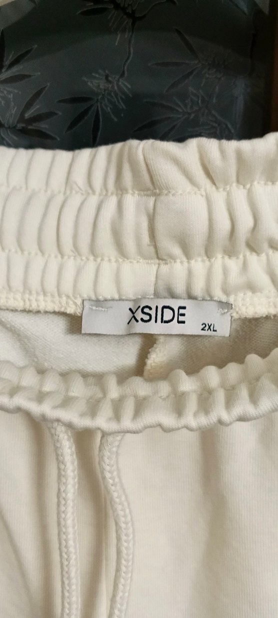 Beyaz Brookir Baskılı Pamuklu Kadın Eşofman - Görsel 4