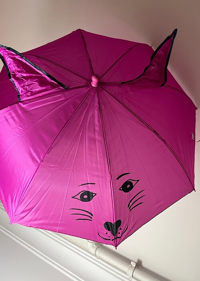 Düdüklü ve kulaklı çocuk şemsiyesi - Görsel 2