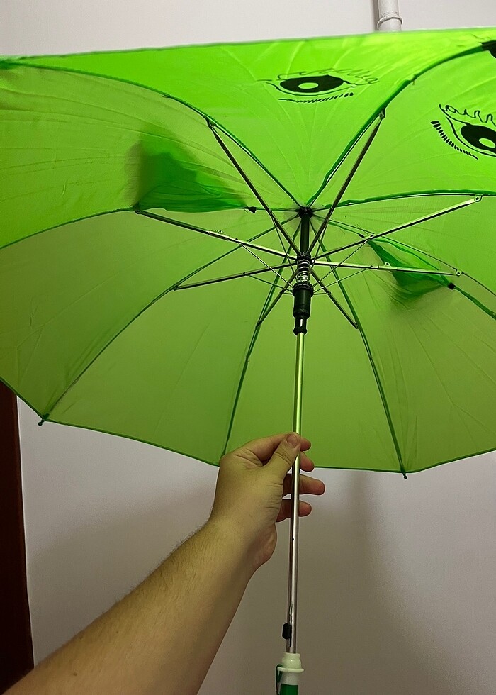 Düdüklü ve kulaklı çocuk şemsiyesi - Görsel 5