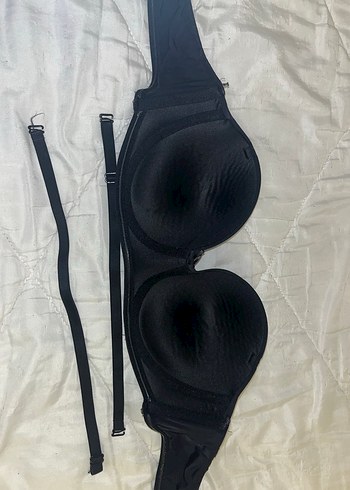 44 Beden siyah Renk Siyah Minimalist Goth Sütyen