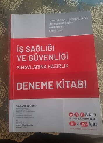 HAKAN ERDOĞAN soru kitabı