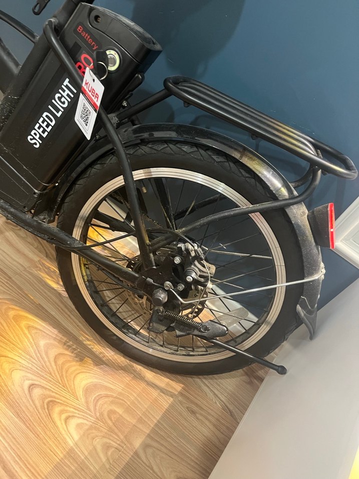 Kuba Siyah Elektrikli Bisiklet - Görsel 3