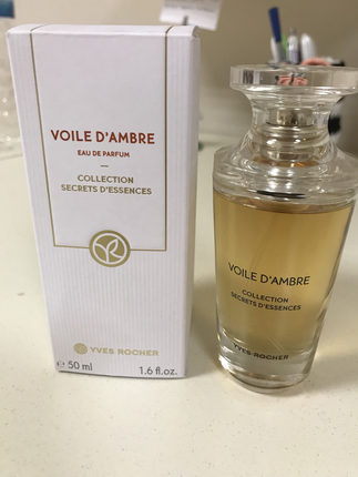 Yves rocher amber kokulu parfüm
