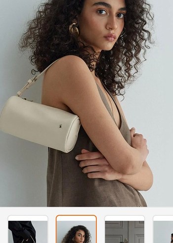 Suud collection baget canta bej - Görsel 4