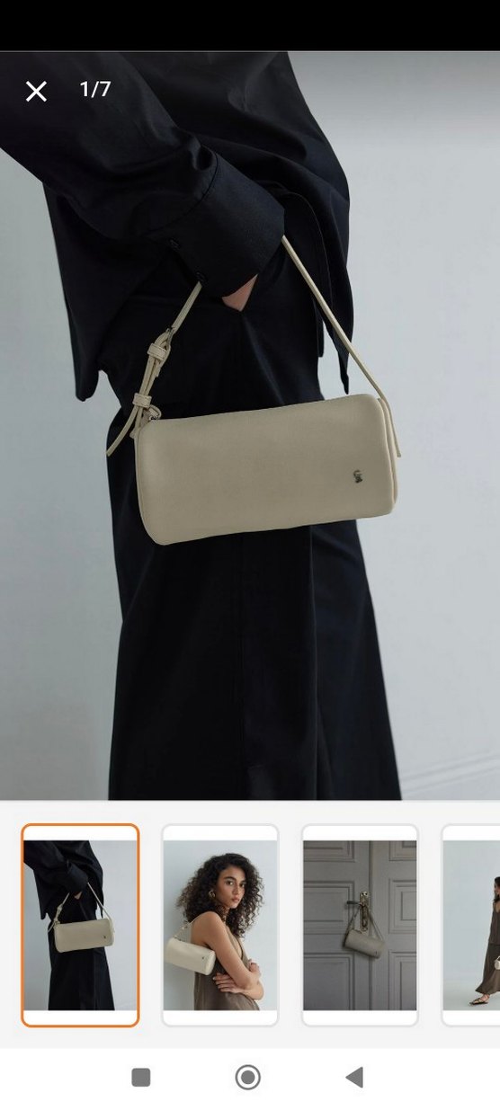 Suud collection baget canta bej - Görsel 3