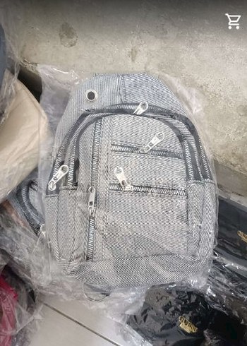 LC Waikiki Gri Hirka Desenli Sehir Sirt Cantasi