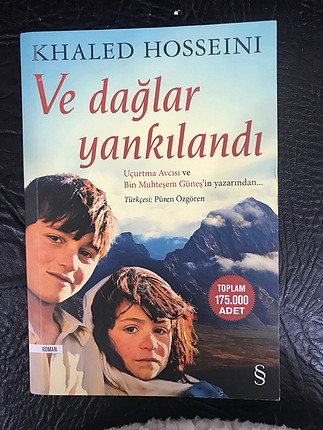 İkinci el kitap / ve dağlar yankilandi / khaled hosseini