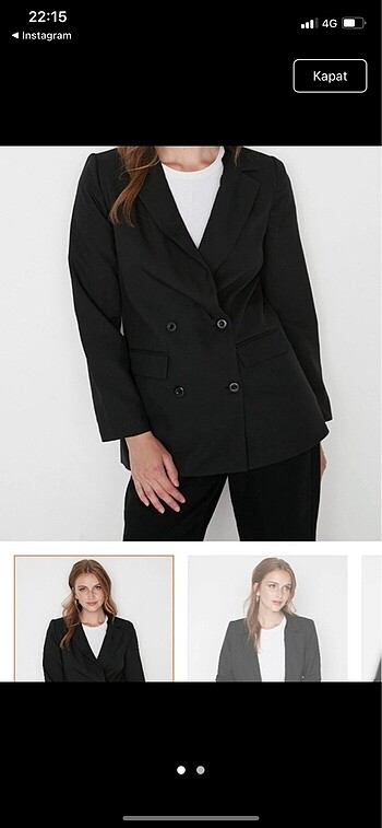 Trendyol & Milla Milla blazer ceket