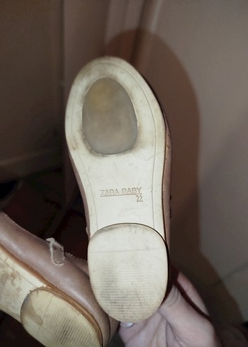 Süet Tokalı  çocuk Babet - Görsel 3