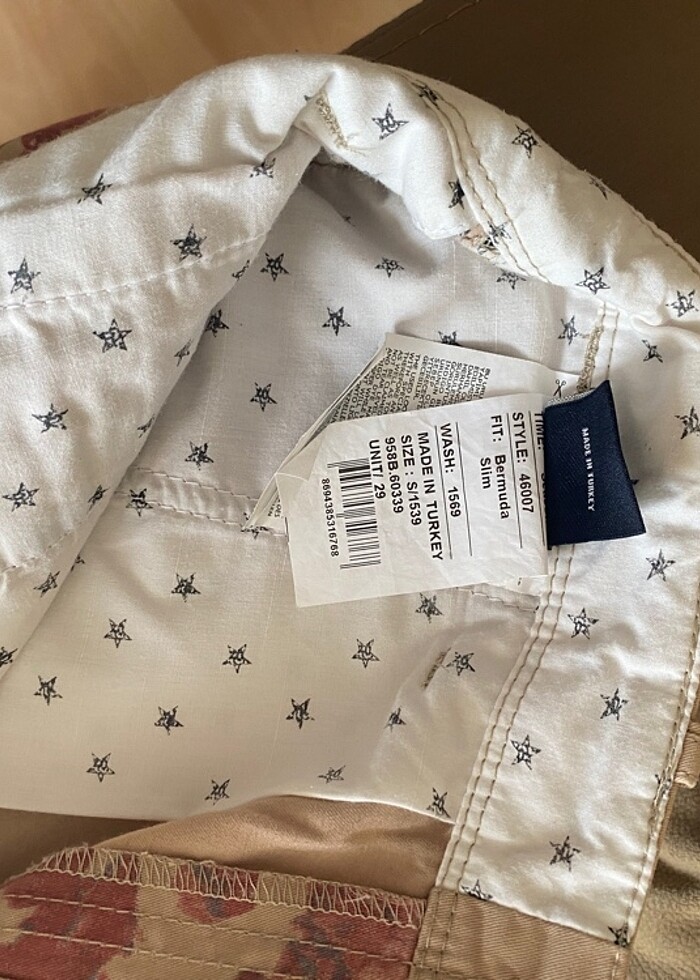 Desenli şort - Görsel 3