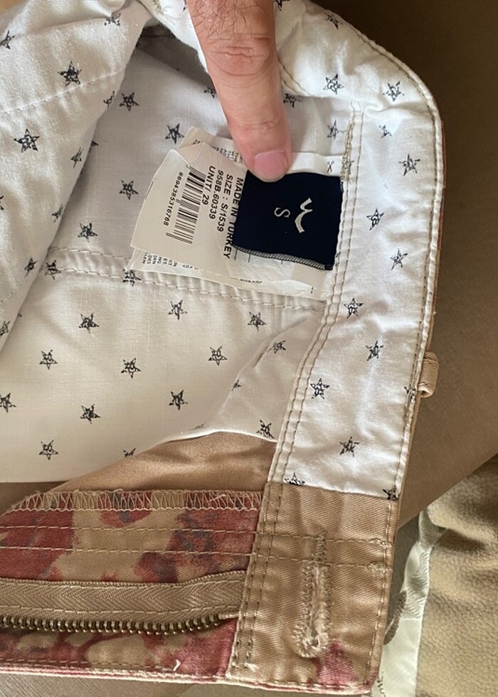 Desenli şort - Görsel 4